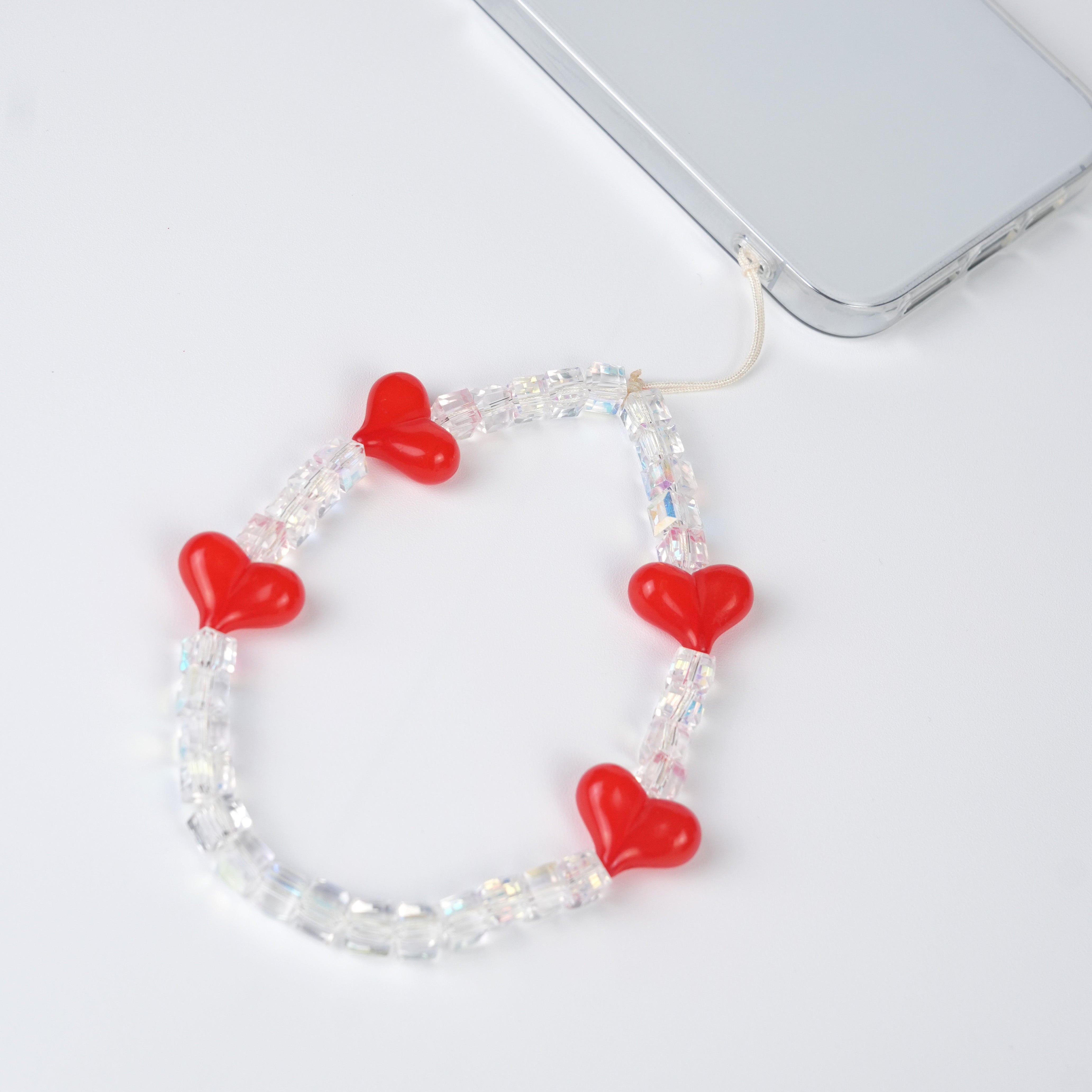 Pure Heart Phone Charm