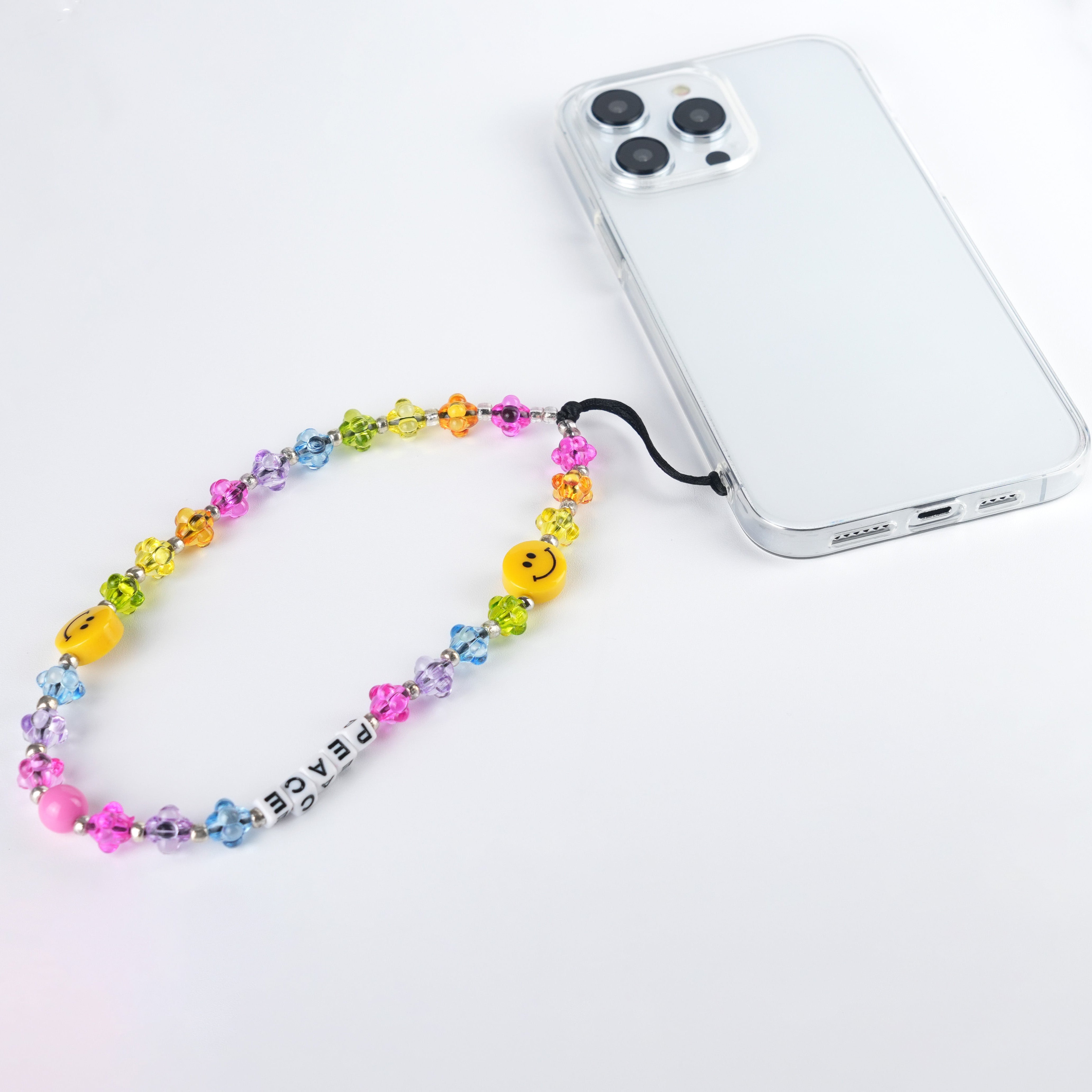 Groovy Smiles Phone Charm