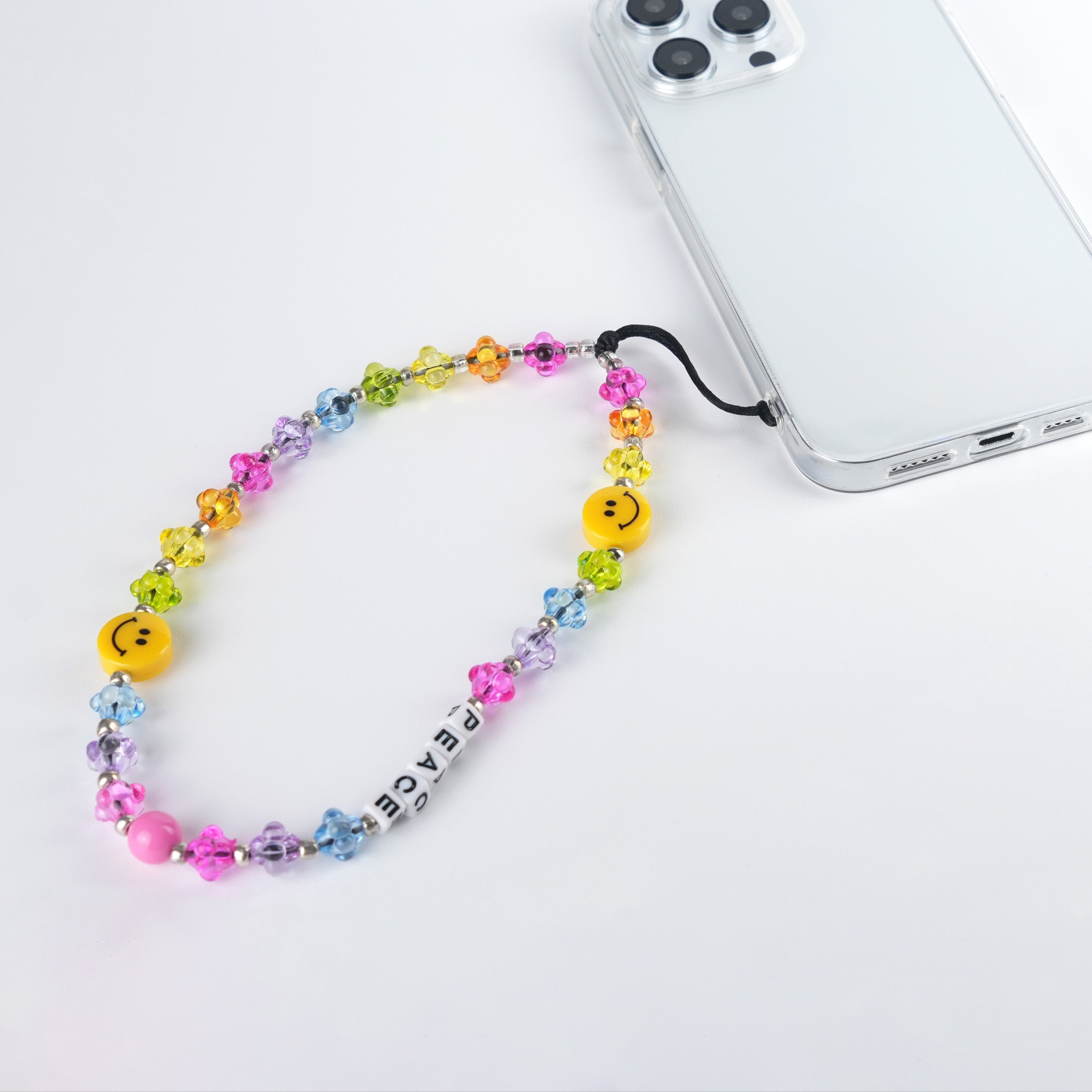 Groovy Smiles Phone Charm