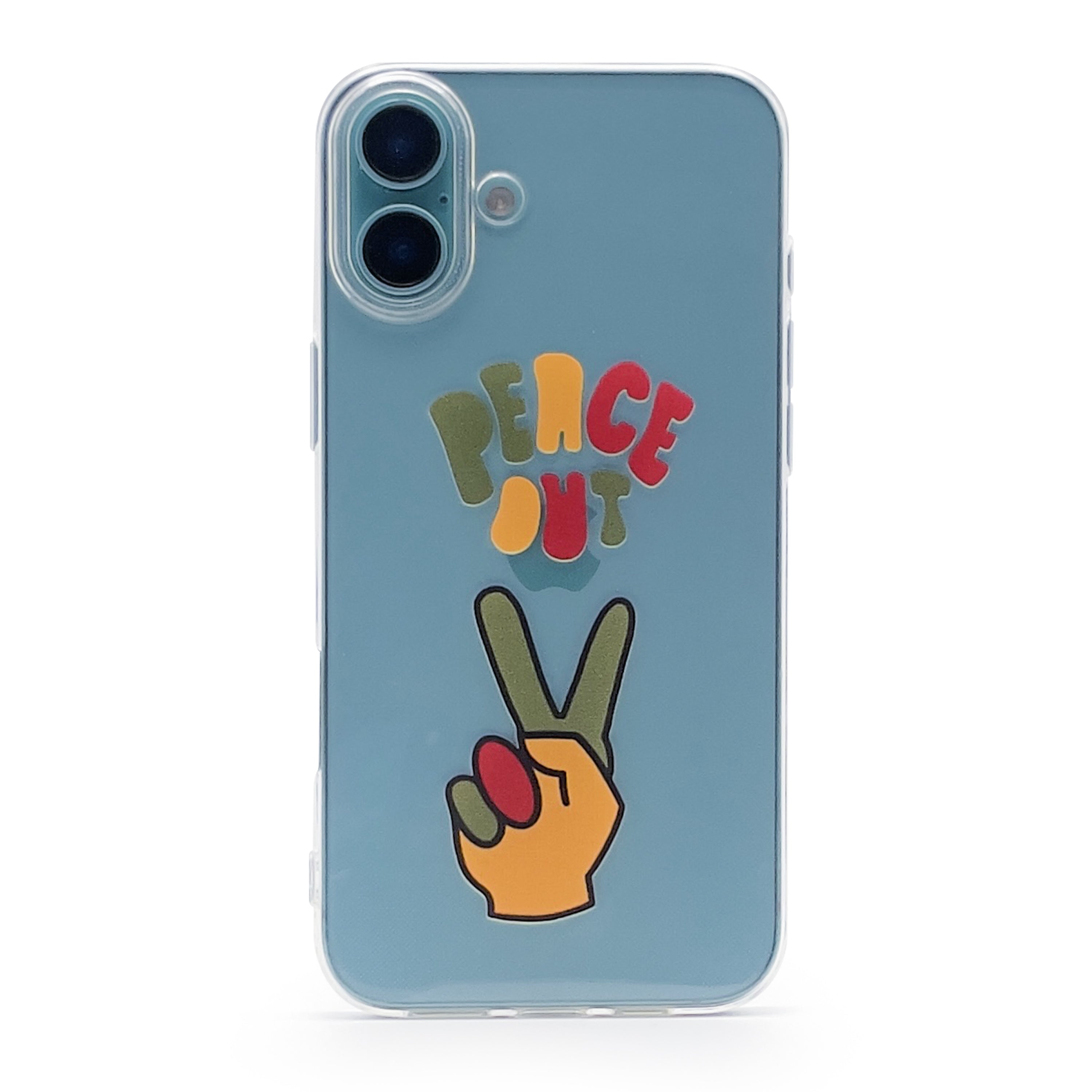 Retro Peace iPhone Case