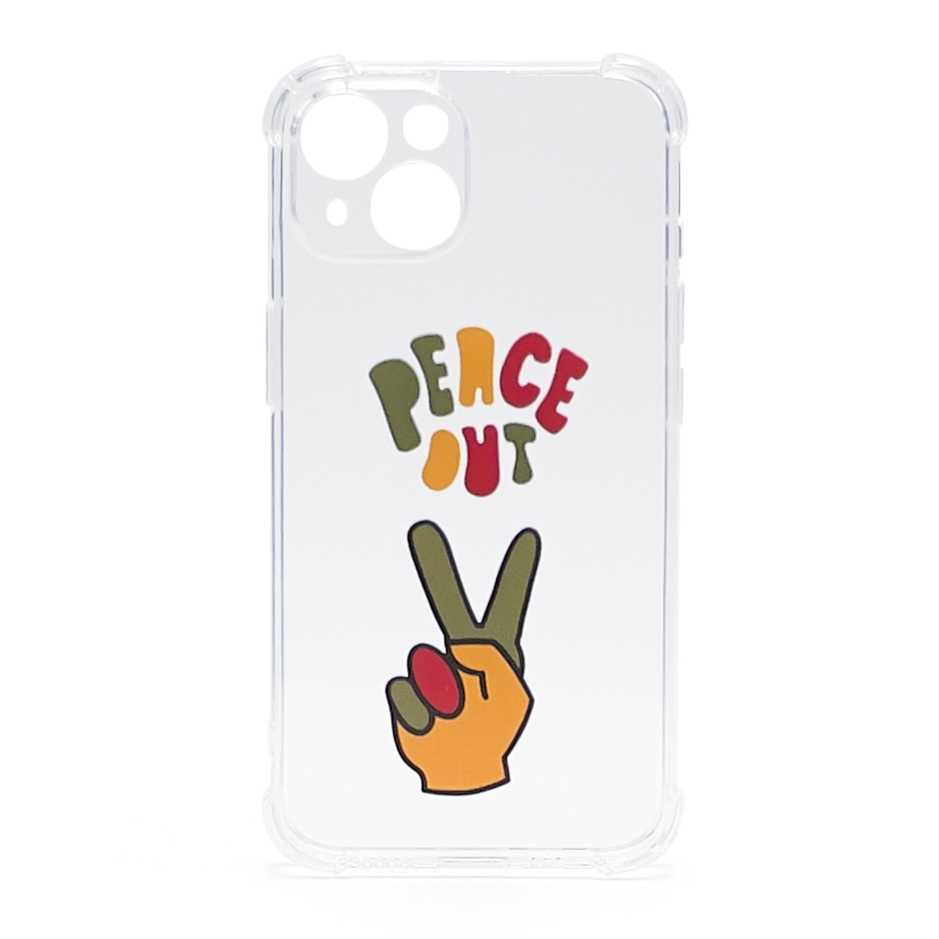 Retro Peace iPhone Case