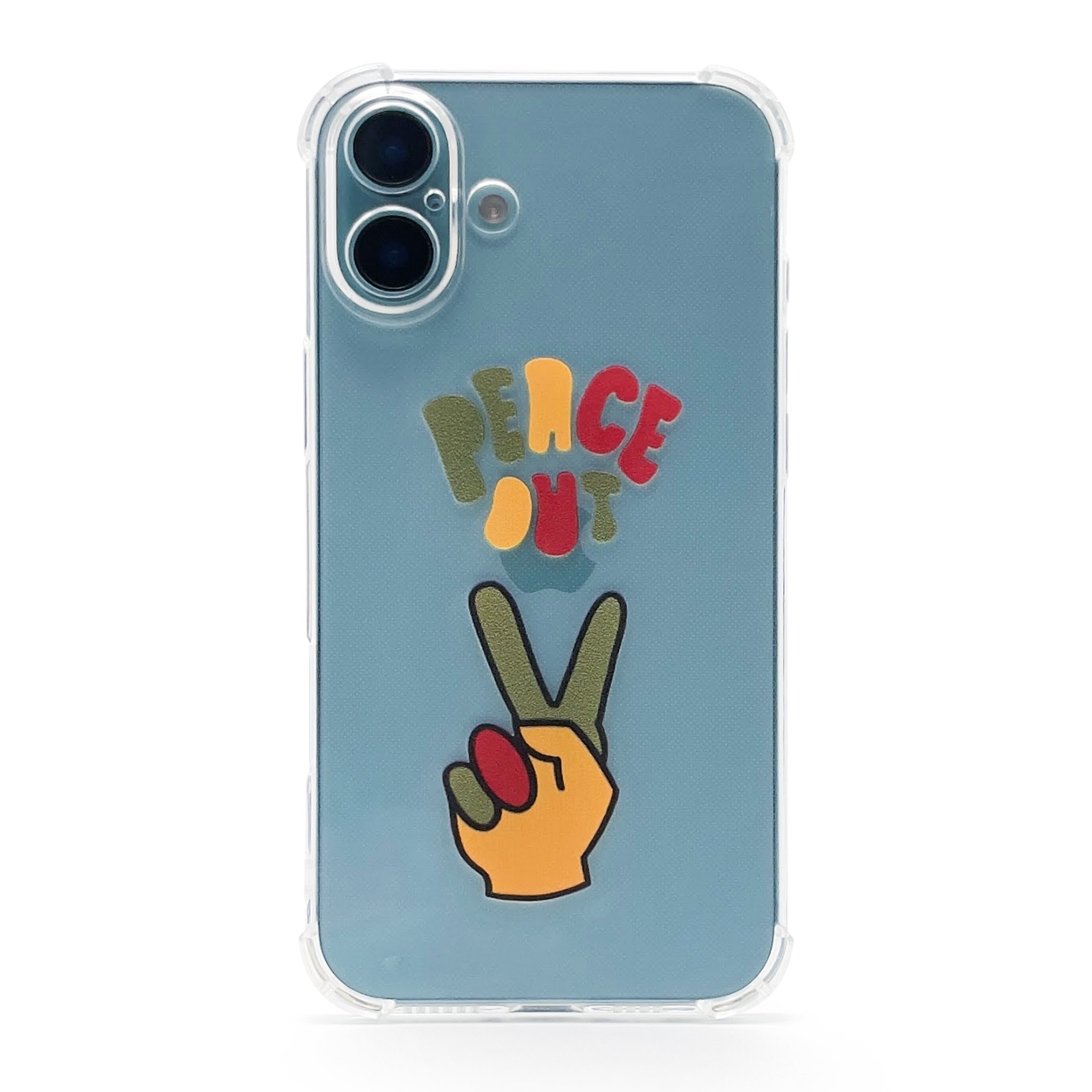 Retro Peace iPhone Case