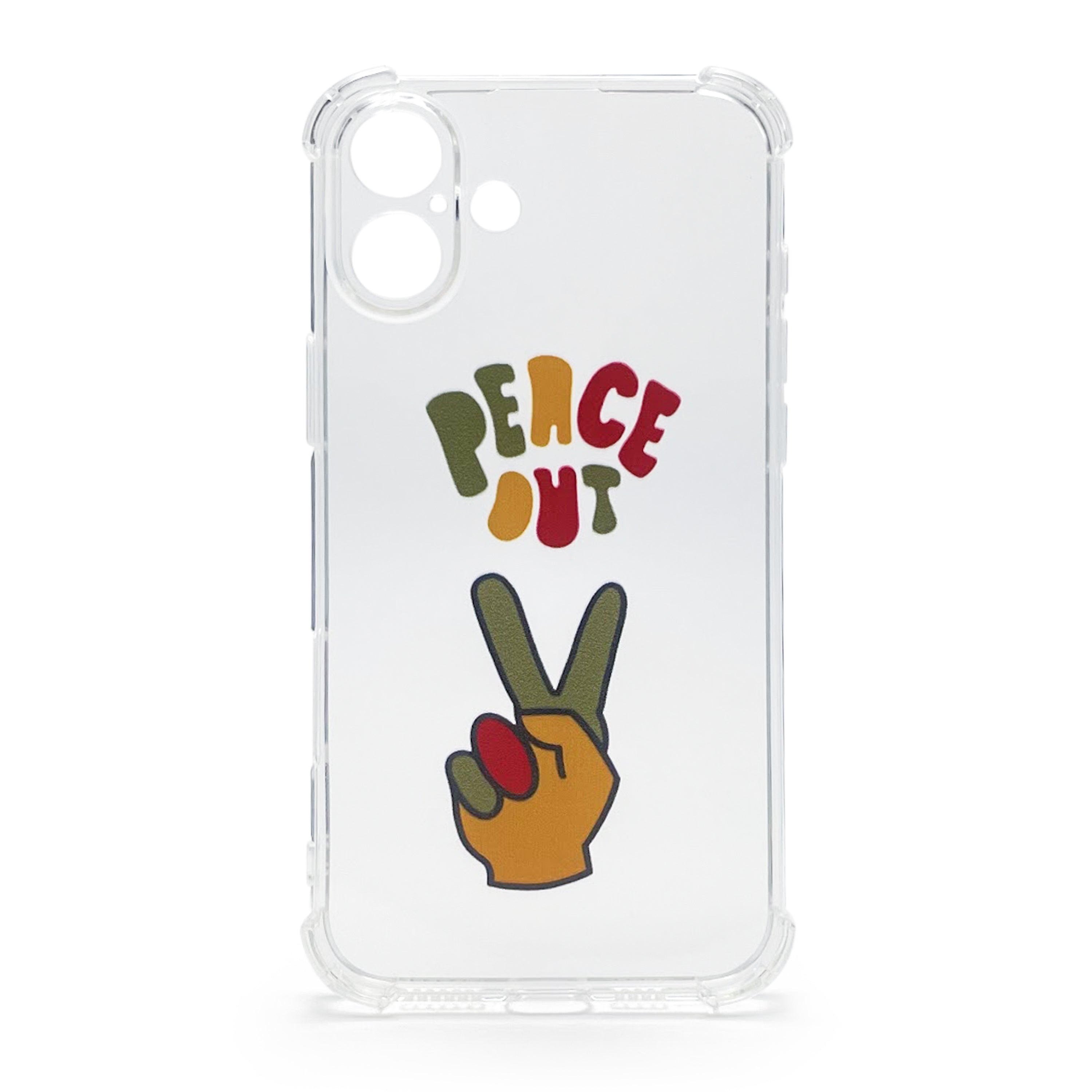 Retro Peace iPhone Case