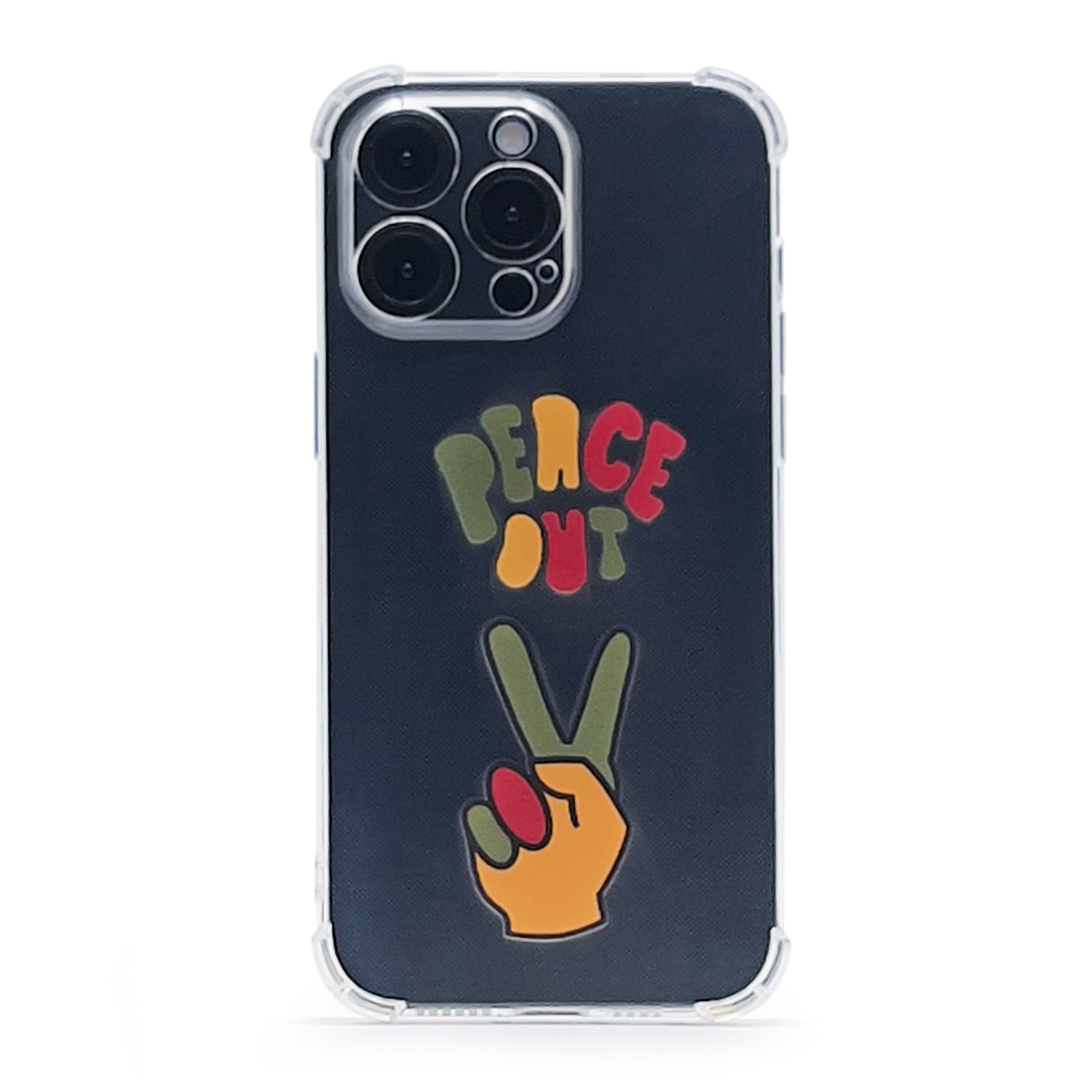Retro Peace iPhone Case