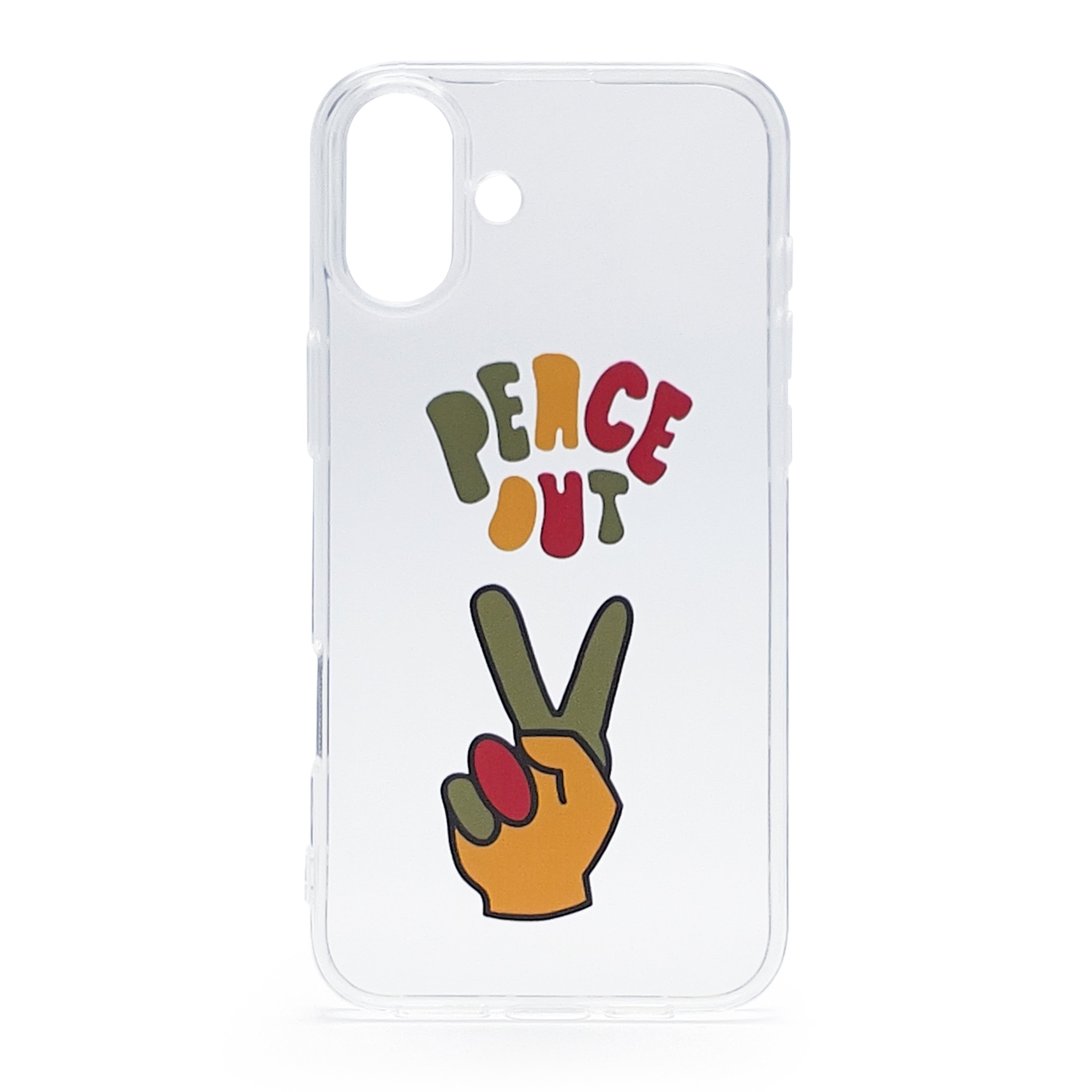 Retro Peace iPhone Case