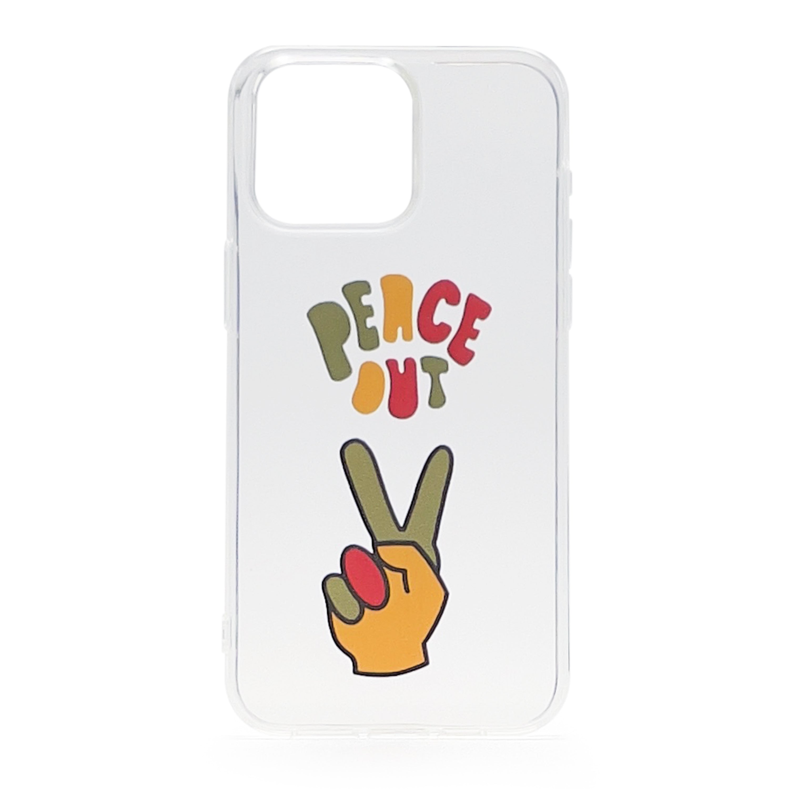 Retro Peace iPhone Case